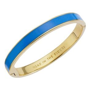 KATE SPADE • Head In The Clouds Enamel Bangle Bracelet